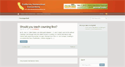 Desktop Screenshot of californiahomeschoolconventions.com